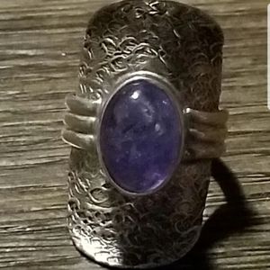 Vintage PTI 925 Silver Saddle Ring Sz. 7